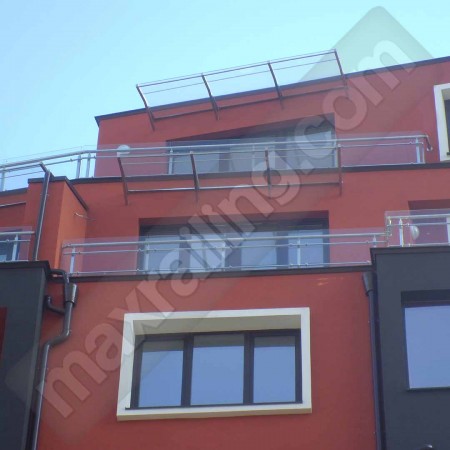 Парапети от инокс и навеси от инокс